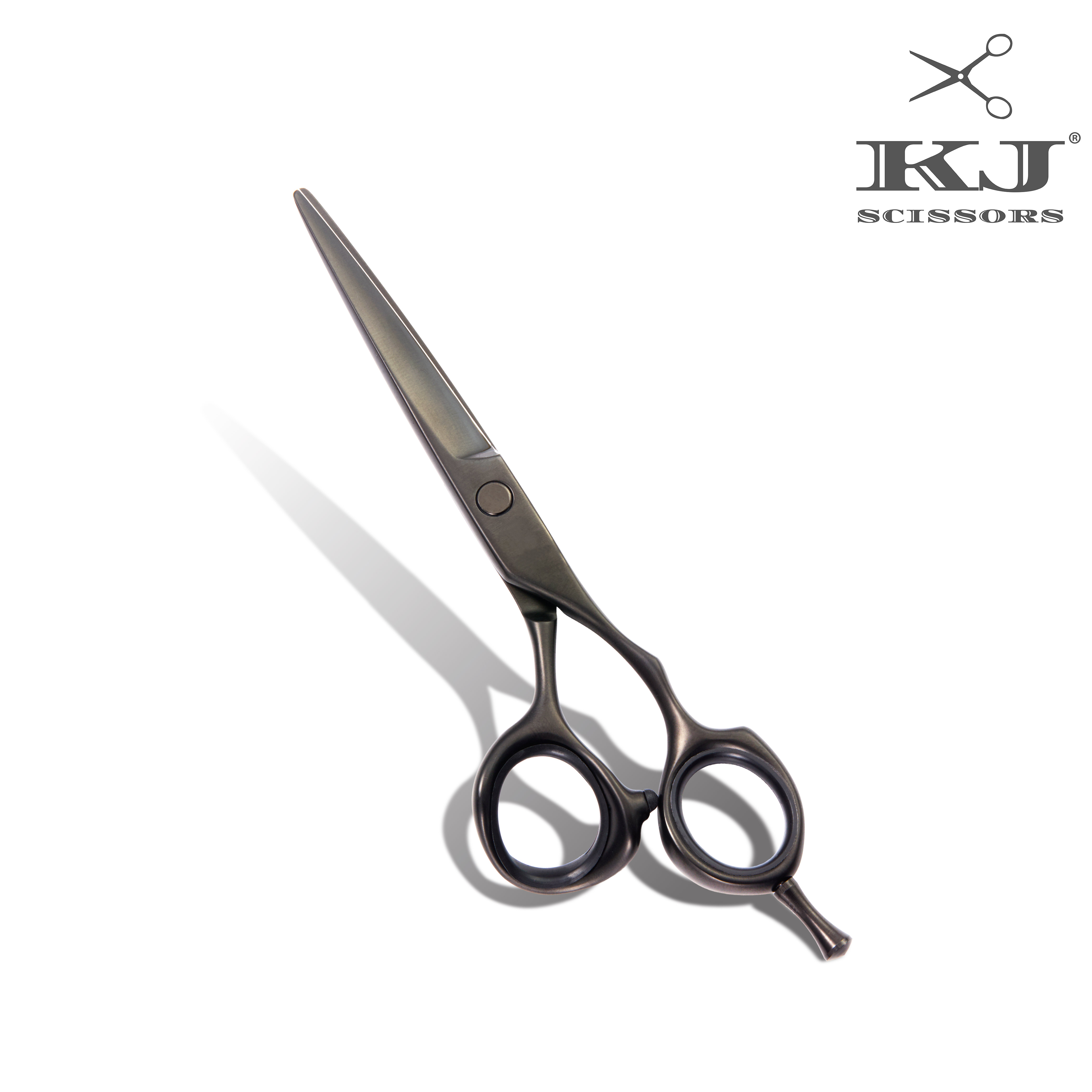 YA-760  VG10 Steel Titanium Black Professional Cutting Scissors