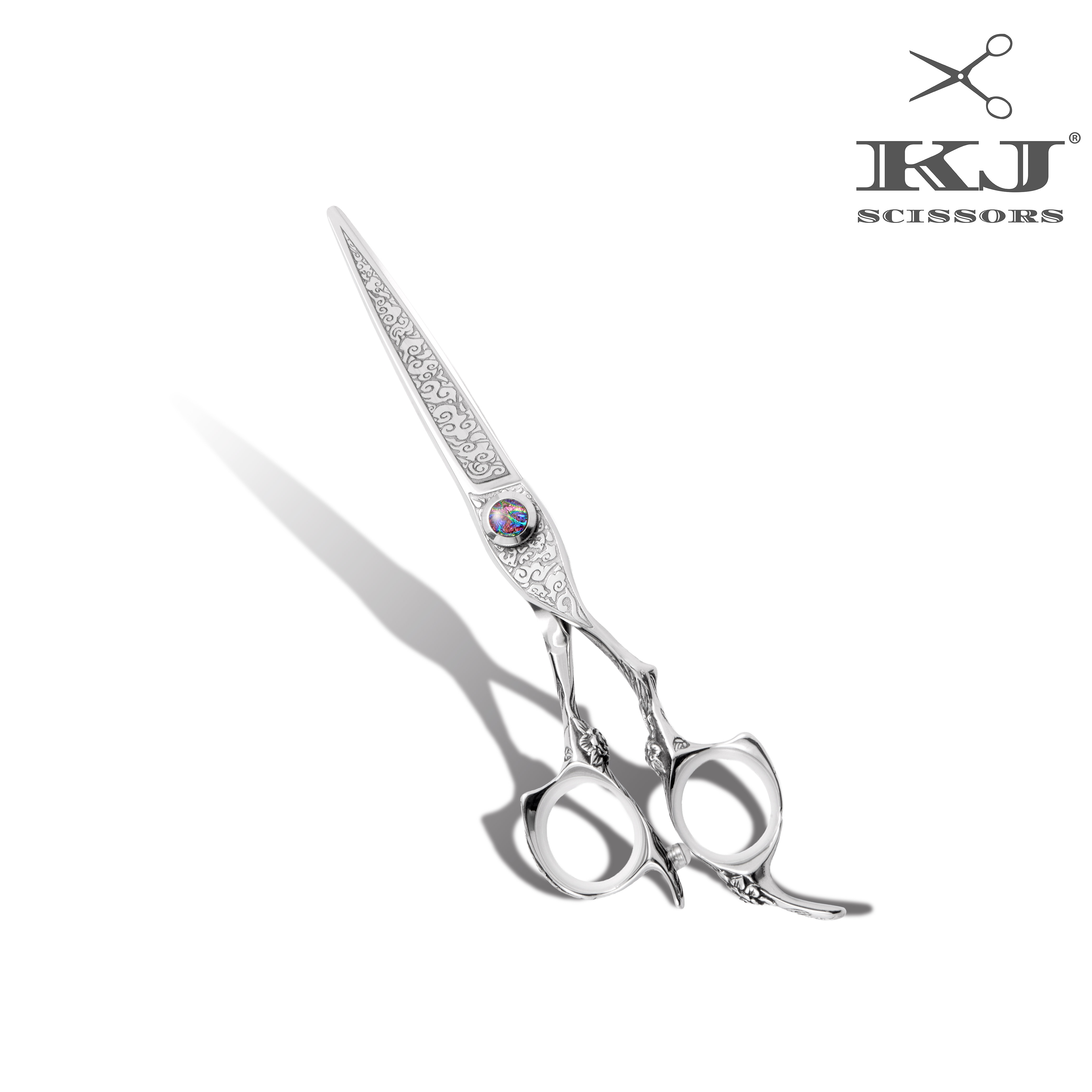 YA-762D Professional Barber Hair Scissors OEM Wholesale Damascus Style