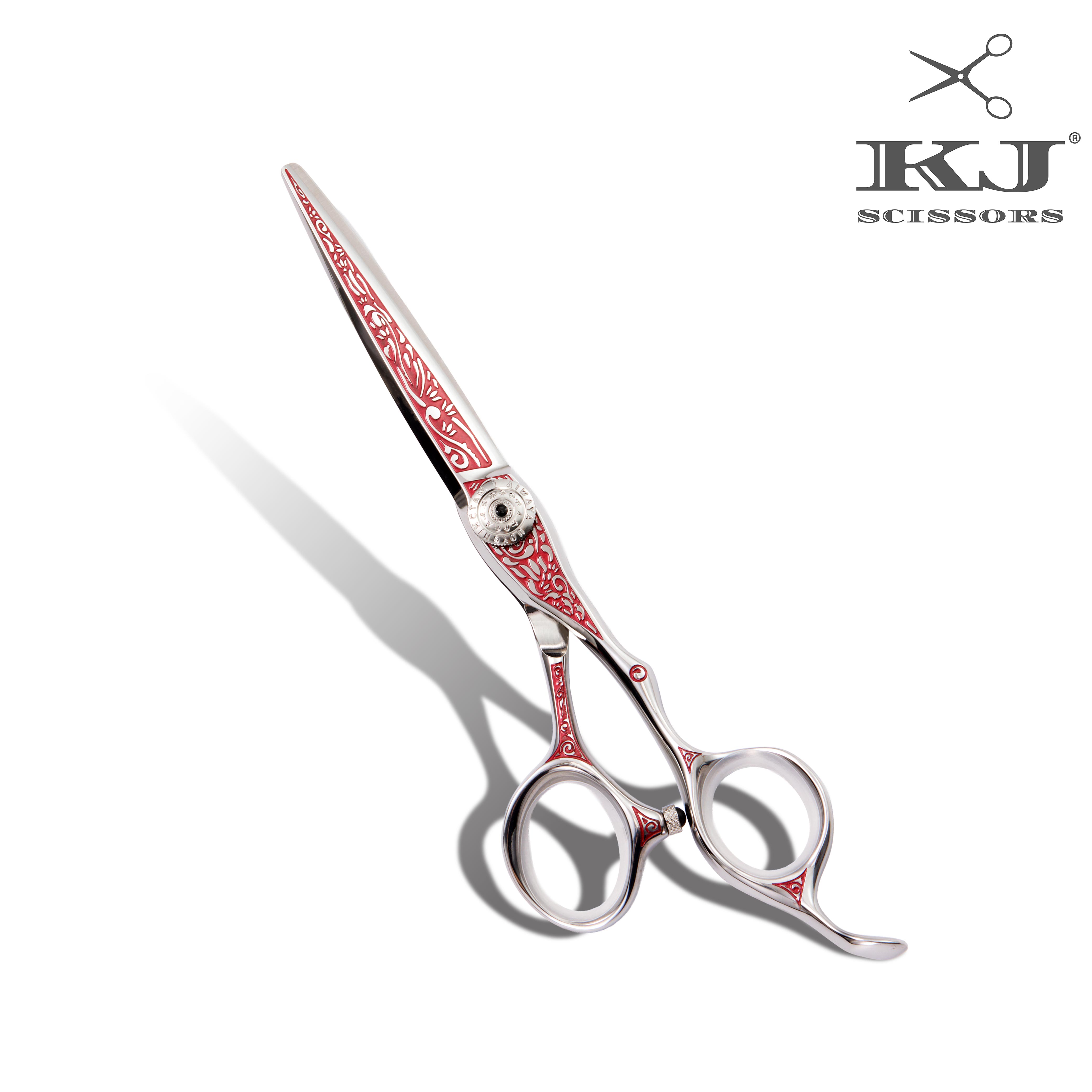 YA2-650R Professional Barber Hair Scissors OEM Wholesale Red Coating 