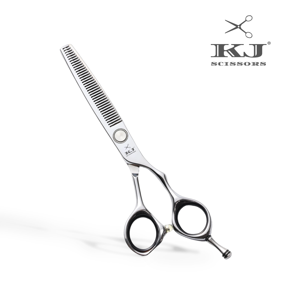 KJ-711F Ergonomic Comfort Grip Professional Texturizing Shears 