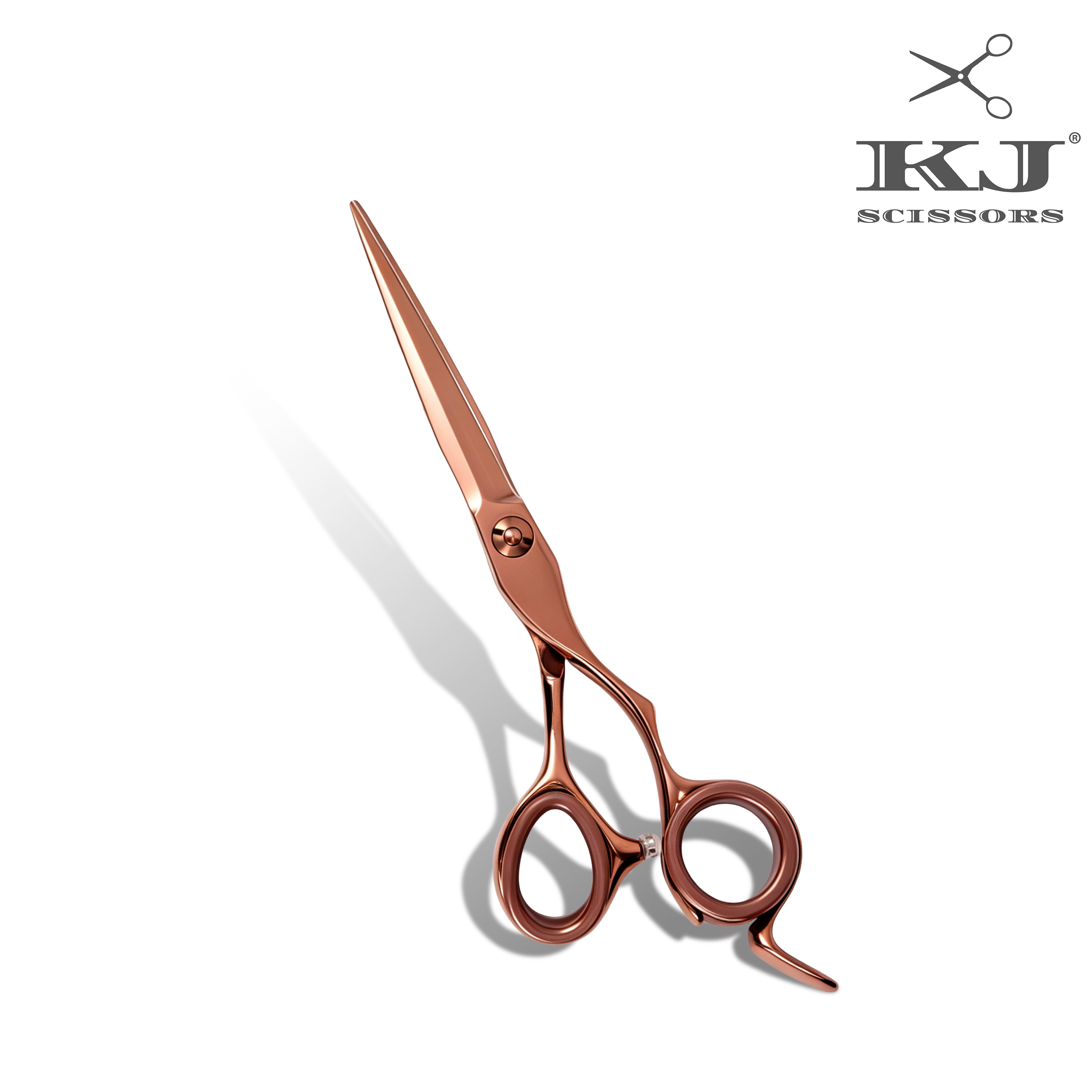 KJ-646B Wholesale Titanium Hair Cutting Professional Barber Scissors OEM 